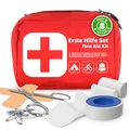 Produktbild: 3x TRAVELLER Mini Erste Hilfe Set - klein & handlich - Travel & Wandern & Outdoor & Fahrrad - First Aid Kit - Unterwegs - Kinder & Erwachsene (3)