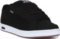 Produktbild: Etnies K gpHerren Schnürung Nubuk Synthetik Skate Turnschuhe Schwarz Weiß – 9,5 UK - 44 EU - 10,5 US / Schwarz-Weiss