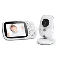 Produktbild: GHB Babyphone Kamera 3,2 Zoll Baby Monitor Babyphone Video LCD Farbe Baby Überwachung 2,4 GHz Bidirektionale Kommunikation Nachtsicht