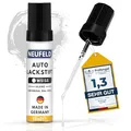 Produktbild: NEUFELD Lackstift in glänzendem Weiß, hohe Deckkraft, kratzfeste Farbe, dick (12 ml, Auto)