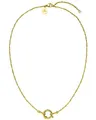 Produktbild: Purelei® Lokahi Charm Kette Damen (Gold) – Halskette Damen aus langlebigem Edelstahl – Wasserfeste Kette – 40-45 cm Länge verstellbar – Halskette für deinen individuellen Look