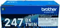 Produktbild: brother TN-247BKTWIN  schwarz Toner, 2er-Set