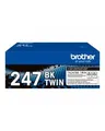 Produktbild: Brother TN247BK TWIN 2er-Pack Hohe Ergiebigkeit Schwarz original Tonerpatrone für DCP-L3510 L3517 L3550 HL-L3270 L3290 MFC-L3710 L3730 L3750 L3770 (TN247BKTWIN)