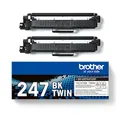 Produktbild: Brother TN-247BKTWIN Original Toner Schwarz je ca. 3.000 Seiten (2 Stück)