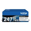 Produktbild: Brother TN-247BKTWIN Bundle mit 2 Tonern, schwarz, für bis zu ca. 6000 Seiten DC
