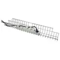 Produktbild: Kabelkorb B790xT100xH80-85mm silber f.Schreibtisch