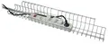 Produktbild: Kabelkorb B790xT100xH80-85mm silber f.Schreibtisch