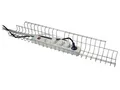 Produktbild: 14198-8 Kabelkorb B790xT100xH80-85mm silber passend für Schreibtisch