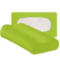 Produktbild: Traumschloss Flex-Kissenbezug für Kopfkissen Nackenstützkissen 95% Baumwolle und 5% Elasthan - 30x50cm 30x60cm 30x70cm 40x50cm 40x60cm 40x70cm moos