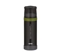 Produktbild: THERMOS MOUNTAIN BEVERAGE BOTTLE 0,75l, black, Thermosflasche Edelstahl mit Trinkbecher, 24 h heiß / 24 h kalt, leichte Outdoorflasche, robust, zerlegbarer Verschluss, BPA-frei
