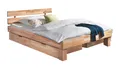 Produktbild: Bettgestell Massivholzbett Doppelbett Holzbett Kernbuche Holz Massiv 140x200 cm