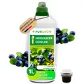 Produktbild: Purgrün Bio Heidelbeerdünger, NPK 4+1+7, Algenextrakt, 1 Liter