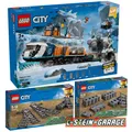 Produktbild: LEGO® City 60470+60205+60238 Arktis-Polarexpress mit Schienen & Weichen NEU