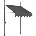 Produktbild: Garden Pleasure Klemmmarkise 200 cm x 300 cm Anthrazit