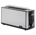 Produktbild: Braun Toaster HT 1610 BK PurShine - Langschlitz-Toaster - edelstahl/schwarz