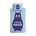 Produktbild: Little Monster Renforcé Bettwäsche 135x200 cm Little Monster blau