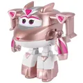 Produktbild: Waiky Super Wings Gold Girl in Rosegold-Weiß, 12,5 cm