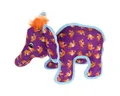 Produktbild: Flamingo Tierkuscheltier Hundespielzeug Strong Stuff Elefant violett