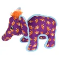 Produktbild: Flamingo Hundespielzeug Strong Stuff Elefant violett 23x27x21cm Squeaker