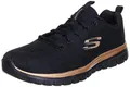 Produktbild: Skechers Damen Graceful Get Connected Sneaker,Schwarz Rose Gold, 40 EU