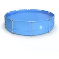 Produktbild: Avenli Pool, Blau, Kunststoff, Uni, 6,125 L, Rund, 366x76x366 cm, Freizeit, Pools und Wasserspaß, Pools