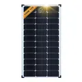 Produktbild: Mono 100W 12V Monokristallines Solarpanel Solarmodul Photovoltaikmodul ideal ...