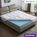 Produktbild: AMBINESS® Matratzen Topper Memory Foam Gel Kern| 7 Größen | 80x200cm - 180x200cm