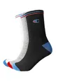 Produktbild: Champion Unisex Core Multicolor 3PP Crew Innensocken, Multicolore (Nero/Bianco/Grigio Melange Chiaro), 35-38 EU (2-5 UK)