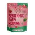 Produktbild: myfruits Beerenmix „Happy Morning“ 100g – Mix aus gefriergetrockneten Himbeeren, schwarzen Johannisbeeren & Erdbeeren, 100% natürlich, ohne Zuckerzusatz, vegan & glutenfrei