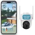 Produktbild: PetTec PetCam Free'n 360 Wifi Überwachungskamera Outdoorcamera Ultravision weiß