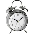 Produktbild: TFA Dostmann 98.1043 Quarz Wecker Silber Alarmzeiten 1