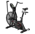 Produktbild: HMS Heimtrainer Luftwiderstands-Ergometer Standfahrrad (Spar-Set, Robustheit, Luftwiderstandssystem), Großer Ventilator, stabile Konstruktion und Belastbarkeit bis 150 kg
