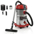 Produktbild: STAHLMANN VAC3300 Industriestaubsauger Nasssauger Trockensauger 30L Tank, integrierte Steckdose leistungsstarke 3300W mit und ohne Beutel Blasfunktion