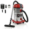 Produktbild: STAHLMANN VAC3300 Industriestaubsauger 3300W | Steckdose mit Automatik (2000W) | Blasfunktion | 21kPa Saugleistung | Nass- & Trockensauger 30L | Werkstattsauger ohne Beutel | Baustellen-Sauger