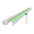 Produktbild: Eclipse Vollkassettenmarkise weiß elektrisch 4,0x3,0m Tuch: Linde