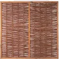 Produktbild: Zaun Hauptelement Fogo Weidegeflechtzaun 180 x 180 cm natur - Braun