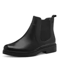 Produktbild: Tamaris COMFORT Damen Chelsea Boots aus Leder Herbst, Schwarz (Black), 41 EU