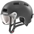 Produktbild: uvex rush visor Fahrradhelm dark silver matt- Gr. 55-58cm