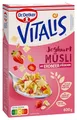 Produktbild: Dr. Oetker Vitalis Joghurtmüsli: Frühstücksmüsli & für Zwischendurch, hervorragend mit Milch, Joghurt oder Obst, 6er Packung, (6 x 600g)