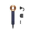 Produktbild: Dyson Supersonic Nural™ Haartrockner Straight+Wavy – Schnelles, intelligentes Trocknen ohne extreme Hitze, automatische Temperaturregelung, 3 Aufsätze für glattes bis welliges Haar., Nachtblau/Kupfer