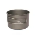 Produktbild: TOAKS Camping Titan Topf Becher Schale (375ml, 450ml, 550ml, 650ml, 700ml, 750ml, 900ml), Outdoor Picknick Wandern Titanium Geschirr (550ml[BWL-550-D103])