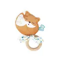 Produktbild: Kaloo - Fripons - Beißring Fuchs Leonard - Rassel - Baby-Spielzeug - Zahnen - 12 cm - Ab 6 Monaten, K969998
