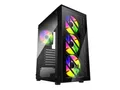 Produktbild: FSP/Fortron CMT192 Middle Tower PC-Gehäuse - Schwarz, RGB