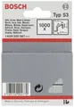 Produktbild: Bosch Accessories 1609200367 Tackerklammern Typ 53 Produktabmessung, Länge 12mm 1000St.