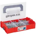 Produktbild: Schraubensortiment, FixTainer PowerFast II, Senkkopf Vollgewinde, Torx® + Bit, 700- teilig