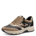 Produktbild: Tamaris Comfort Damen Sneaker flach mit Reißverschluss Elastisch, Mehrfarbig (Pepper Comb), 39 EU
