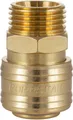 Produktbild: Poppstar Schlauchkupplung Druckluft-Schnellkupplung 1/2 Zoll Außengewinde, (1-tlg), Druckluft-Kupplung 1/2