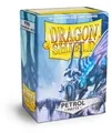 Produktbild: Dragon Shield Sammelkarte Dragon Shield Kartenhüllen 63 x 88mm Matte Sleeves Petrol (100)