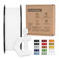 Produktbild: Prusament Prusa PETG-Signal-Filament, weiß, 1,75 mm, 1 kg Spule, Durchmessertoleranz +/- 0,02 mm