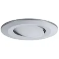 Produktbild: LED Einbauleuchte Calla schwenkbar IP65 rund 90mm 30° 5,2W 460lm 230V dimmbar 4000K Chrom matt